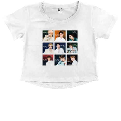 Kids' Premium Cropped T-Shirt - NCT 127 (4) - Mfest