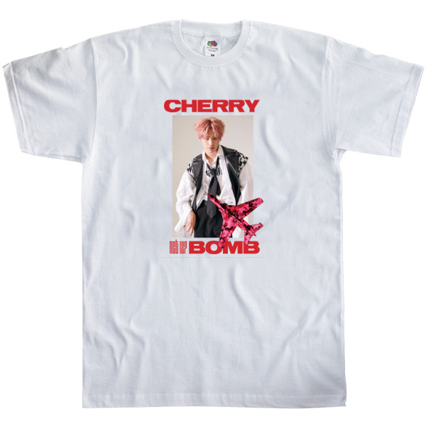 Kids' T-Shirt Fruit of the loom - Taeyong cherry bomb - Mfest