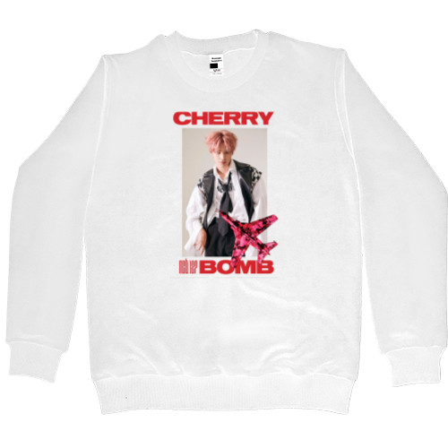 Men’s Premium Sweatshirt - Taeyong cherry bomb - Mfest