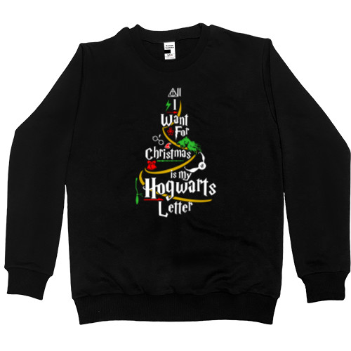 Men’s Premium Sweatshirt - Hogwarts Letter for Christmas (Harry Potter) - Mfest