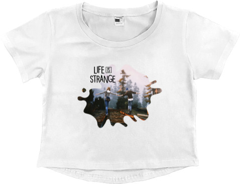 Women's Cropped Premium T-Shirt - Life Is Strange 2 - Mfest