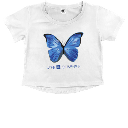 Kids' Premium Cropped T-Shirt - Life Is Strange Chloe - Mfest