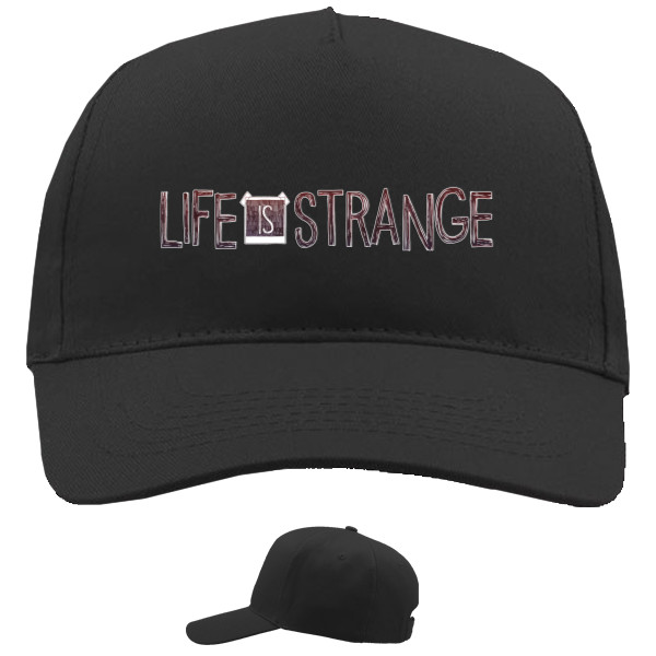 Кепка 5-панельная - Life Is Strange Logo - Mfest