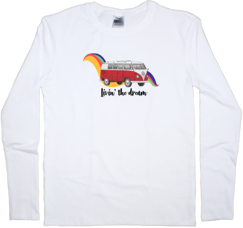 Men's Longsleeve Shirt - Volkswagen Van - Mfest