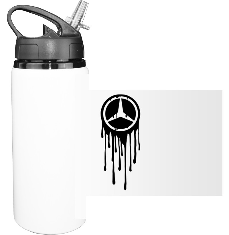 Sport Water Bottle - Mercedes-Benz Logo (1) - Mfest