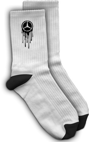 Socks - Mercedes-Benz Logo (1) - Mfest