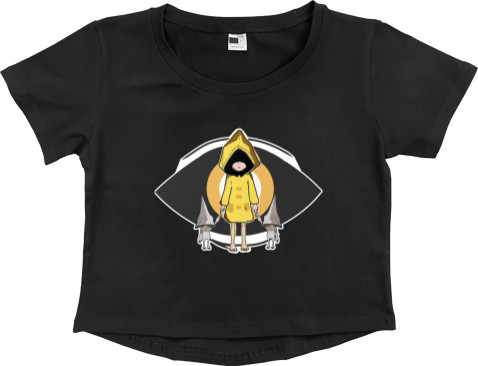 Women's Cropped Premium T-Shirt - Little Nightmares 6 - Mfest