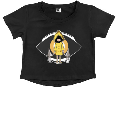 Kids' Premium Cropped T-Shirt - Little Nightmares 6 - Mfest