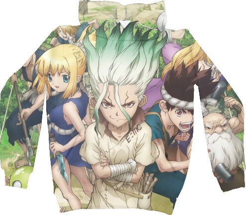 Kids' Hoodie 3D - Dr. stone / ДОКТОР СТОУН 2 - Mfest