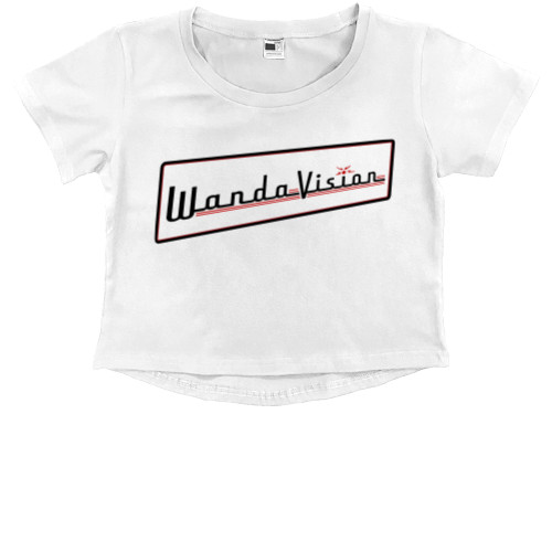 Kids' Premium Cropped T-Shirt - Wandavision / ВандаВижен 5 - Mfest