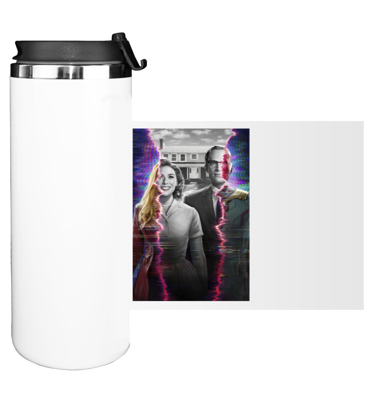 Water Bottle on Tumbler - Wandavision / ВандаВижен 3 - Mfest