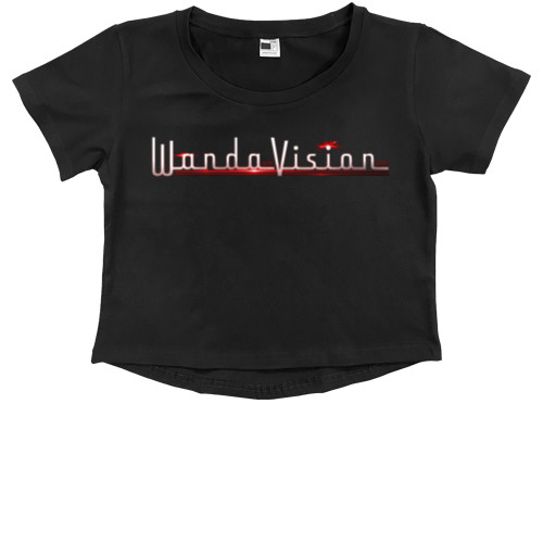 Kids' Premium Cropped T-Shirt - Wandavision / ВандаВижен - Mfest