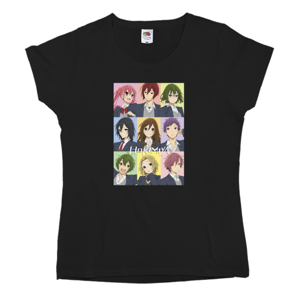 Women's T-shirt Fruit of the loom - Хоримия/Horimiya - Mfest