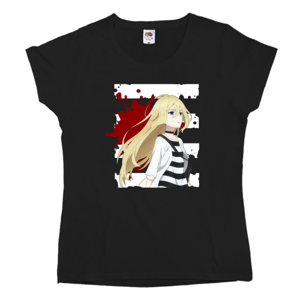 Women's T-shirt Fruit of the loom - Ангел кровопролития 3 - Mfest