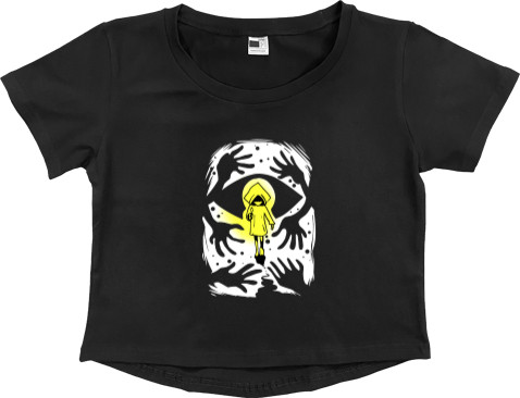 Women's Cropped Premium T-Shirt - Little Nightmares 8 - Mfest