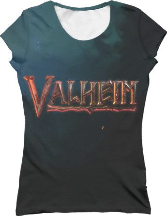 Women's T-Shirt 3D - Valheim 3 - Mfest