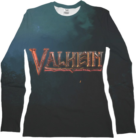 Women's Longsleeve Shirt 3D - Valheim 3 - Mfest