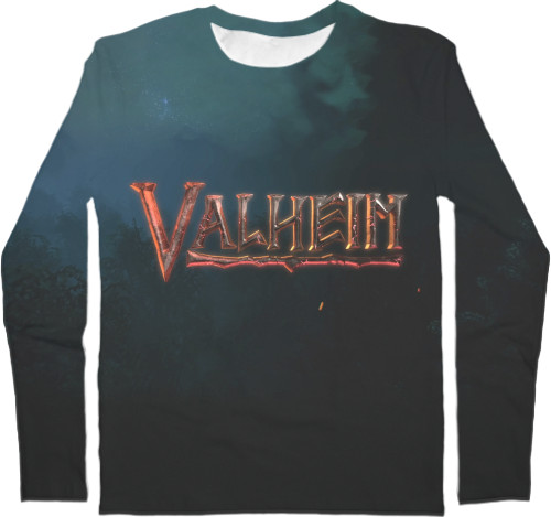 Kids' Longsleeve Shirt 3D - Valheim 3 - Mfest