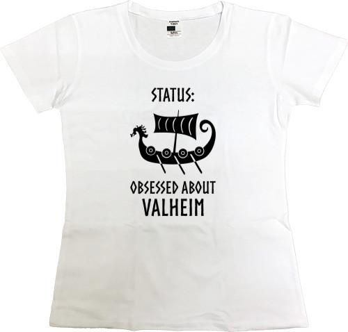 Women's Premium T-Shirt - Valheim 2 - Mfest