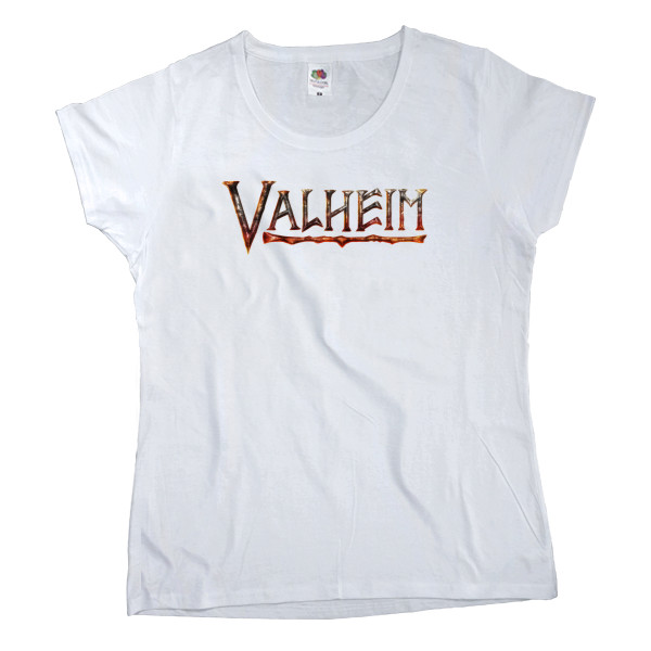 Women's T-shirt Fruit of the loom - Valheim logo - Mfest