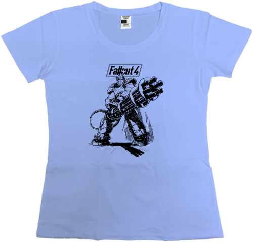 Women's Premium T-Shirt - Fallout 4 (7) - Mfest