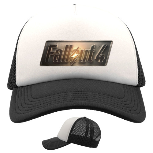 Fallout - Kids' Trucker Cap - Fallout 4 - Mfest