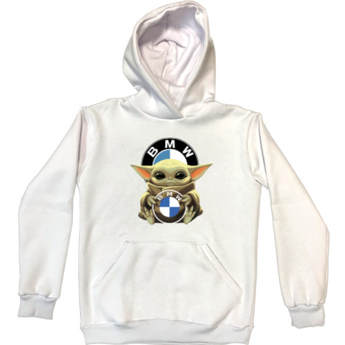 Unisex Hoodie - Baby Yoda with BMW - Mfest