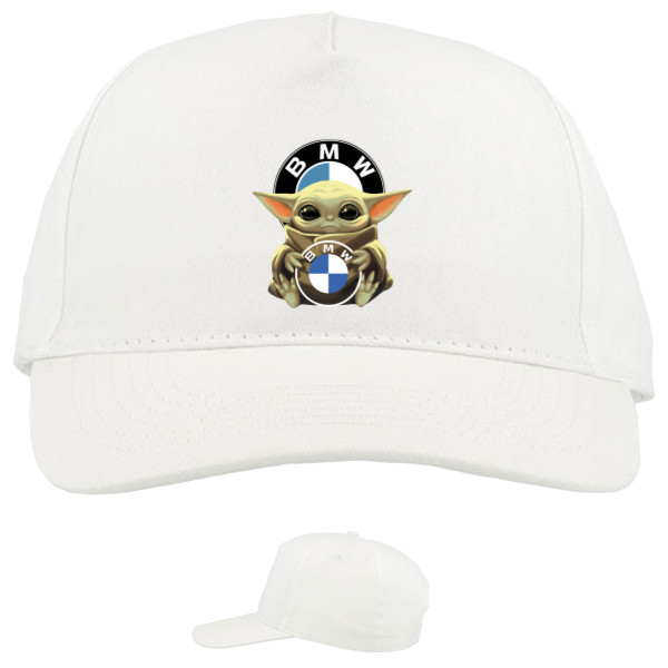 Baseball Caps - 5 panel - Baby Yoda with BMW - Mfest