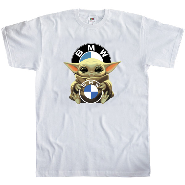 Baby Yoda with BMW