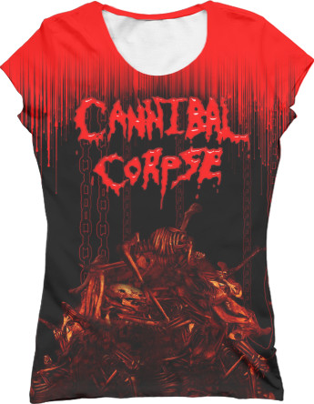 Women's T-Shirt 3D - Cannibal Corpse 2 - Mfest