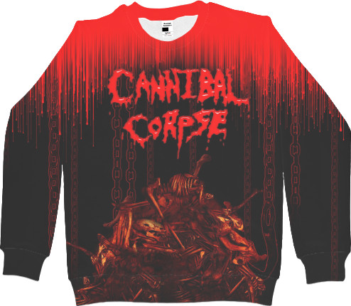 Men's Sweatshirt 3D - Cannibal Corpse 2 - Mfest