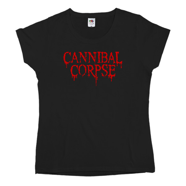 Women's T-shirt Fruit of the loom - Cannibal Corpse Logo - Mfest