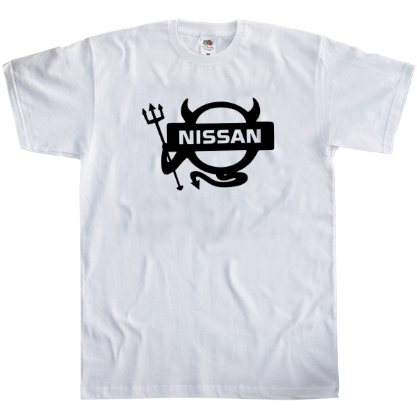 Футболка Класика Дитяча Fruit of the loom - Nissan Logo 3 - Mfest