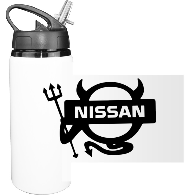 Бутылка для воды - Nissan Logo 3 - Mfest