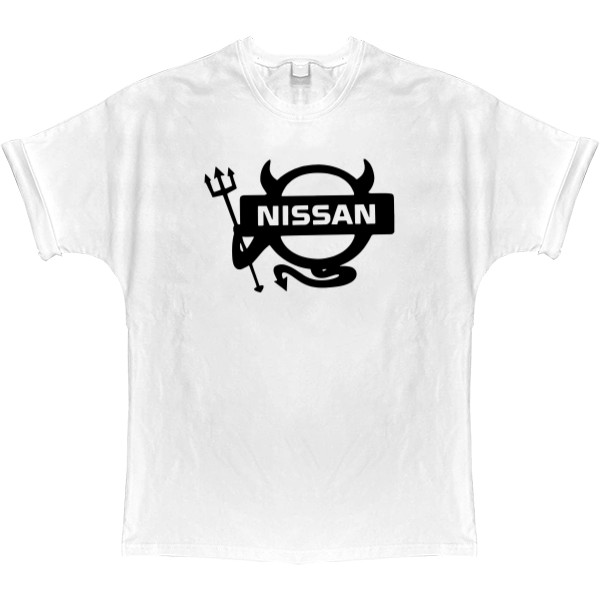 T-shirt Oversize - Nissan Logo 3 - Mfest