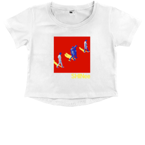 Kids' Premium Cropped T-Shirt - Shinee 3 - Mfest