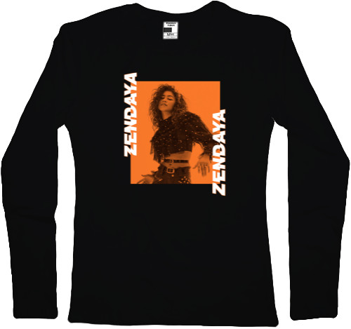 Women's Longsleeve Shirt - Зендея / Zendaya 4 - Mfest