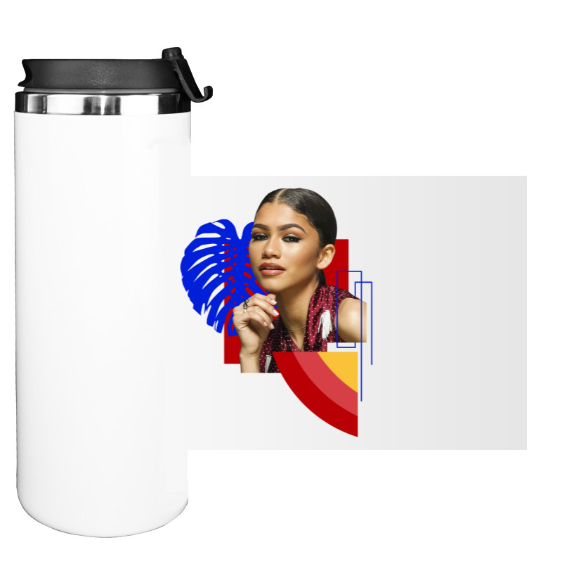 Water Bottle on Tumbler - Зендея / Zendaya 3 - Mfest