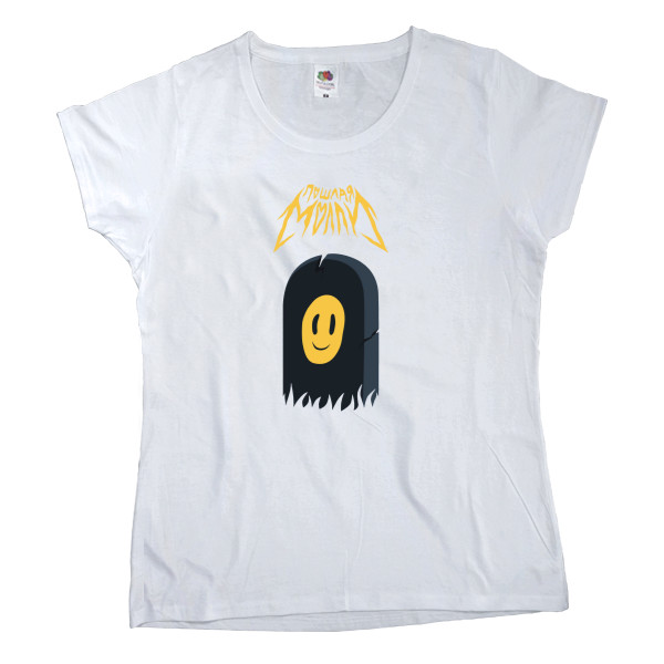 Women's T-shirt Fruit of the loom - Пошлая Молли лого - Mfest