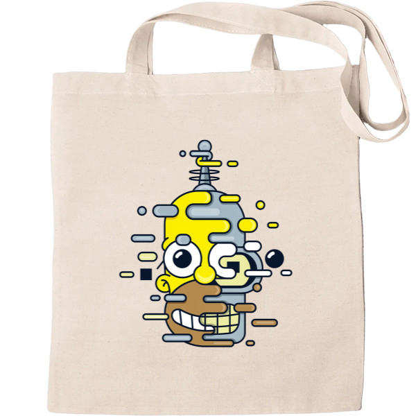 Tote Bag - Гомер/Бендер - Mfest