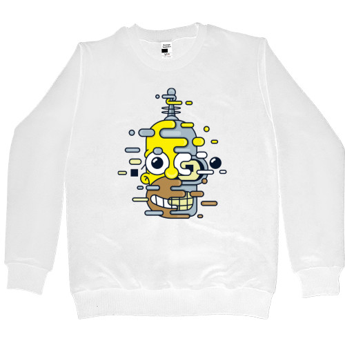 Kids' Premium Sweatshirt - Гомер/Бендер - Mfest