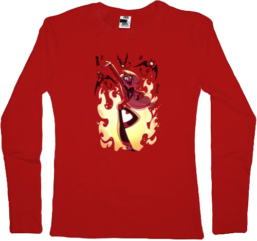 Women's Longsleeve Shirt - Hazbin Hotel Charlie - Mfest