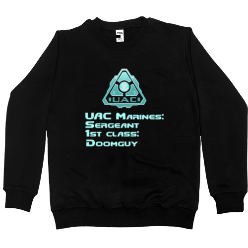 Men’s Premium Sweatshirt - DOOM id - Mfest