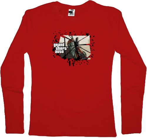 Women's Longsleeve Shirt - GTA San Andreas 5 - Mfest