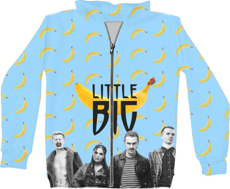 Unisex Zip-through Hoodie 3D - Little Big/Литл Биг - Mfest