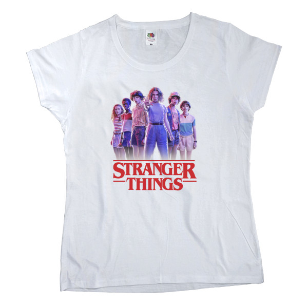 Women's T-shirt Fruit of the loom - Stranger Things 10 - Mfest