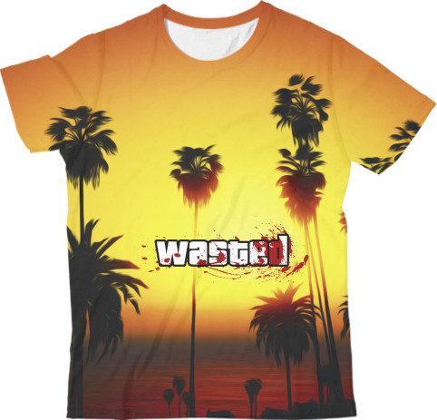 Kids' T-Shirt 3D - GTA Wasted - Mfest