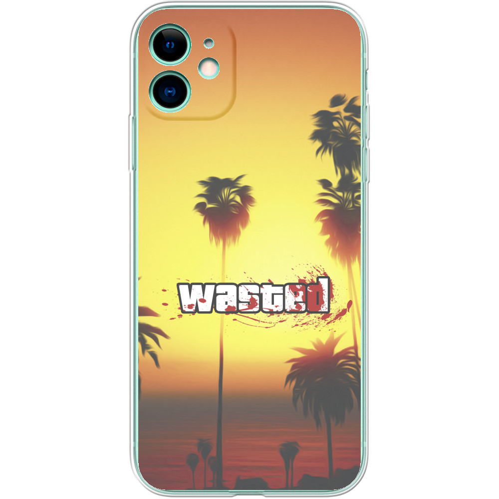 Чехол iPhone - GTA Wasted - Mfest