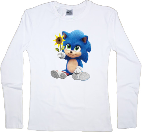 Women's Longsleeve Shirt - Sonic baby - Mfest