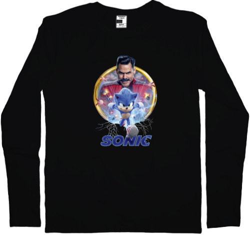 Men's Longsleeve Shirt - Sonic Movie - Mfest